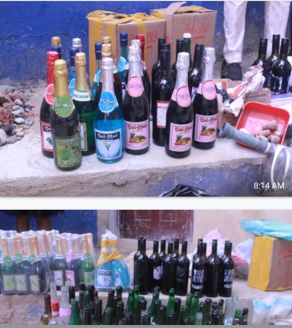Police nab couple for producing adulterated alcoholic drinks