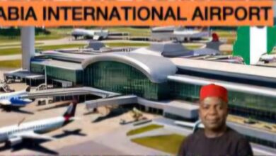 Otti, assure, completion, Abia Airport