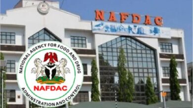 NAFDAC, seal, Chinese supermarket, selling goods in Chinese language