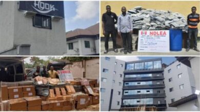 NDLEA Intensifies Battle Against Drug Trade with N1.04bn Seizure in Lagos Hotel