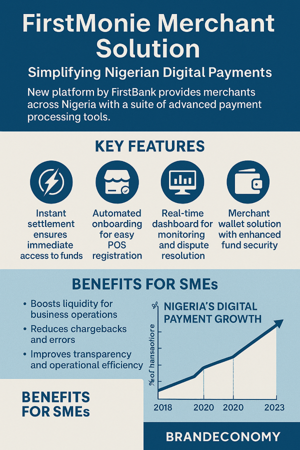 FirstBank Unveils FirstMonie Merchant Solution to Power Nigeria’s Digital Payments Future