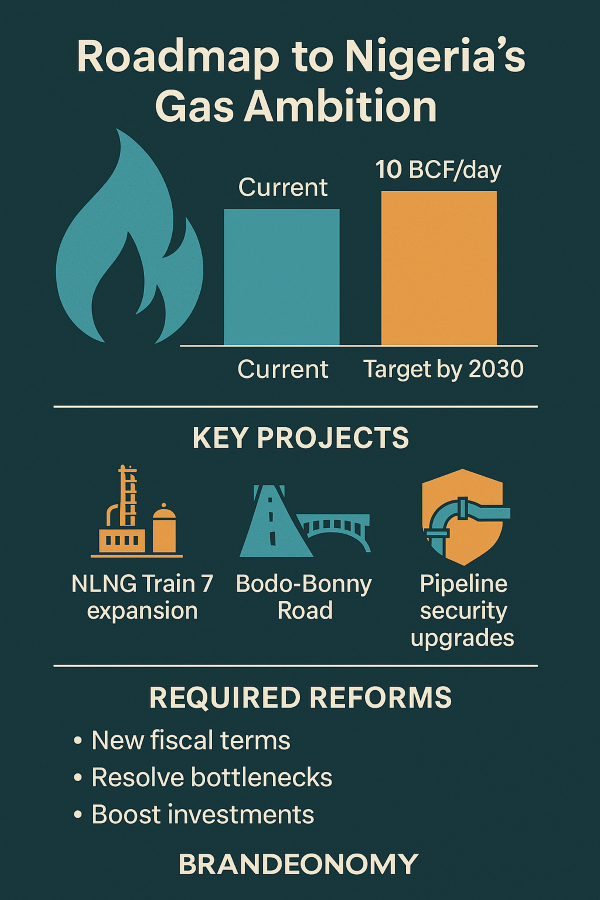 Nigeria Targets 10 BCF Gas Production by 2030 Amid Energy Reforms