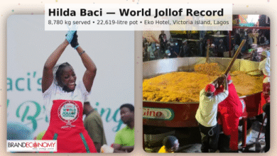 Nigeria Celebrates as Hilda Baci Sets Jollof World Record: 8,780kg Served