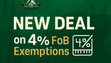 Customs, MAN Seal Deal on 4% FoB Exemptions, Support Manufacturing Growth