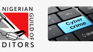 Nigerian Guild of Editors Condemns Cybercrime Act Abuse, Urges FG to Tackle Insecurity