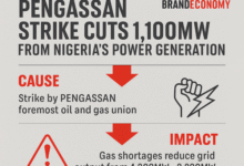 Nigeria’s Power Grid Under Pressure as PENGASSAN Strike Cut 1,100MW