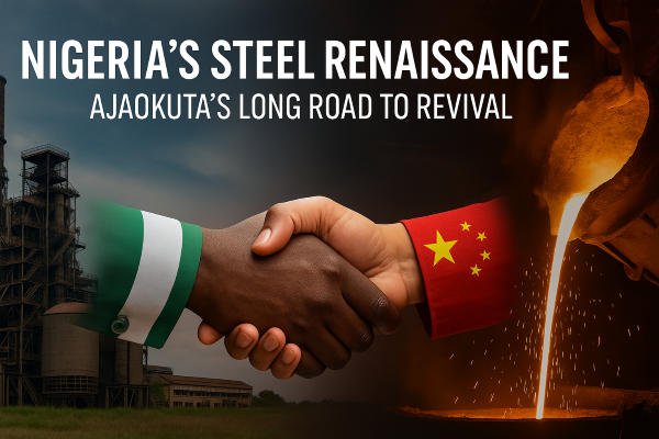 Nigeria Eyes China Partnership to Revive Ajaokuta Steel, Unlock Industrial Future