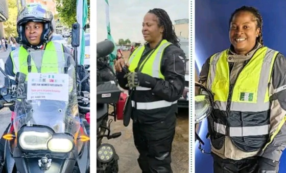 Trailblazer on Two Wheels: NCS Officer Akpevwe Ogboru Rides from Nigeria to Belgium and Back, Alone and Undaunted