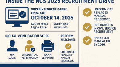 Nigeria Customs Sets Oct. 14 for Senior Cadre Recruitment Exams as Service Deepens Merit-Based Reforms