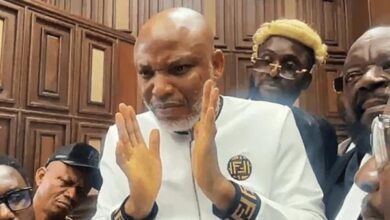 Court Dismisses Kanu’s Jurisdiction Objection, Orders IPOB Leader to Open Defence