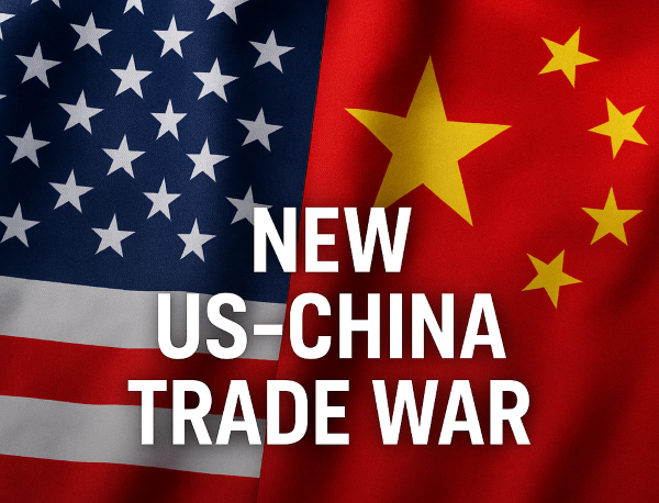 Trump Reignites US-China Trade War with New 100% Tariffs — Global Markets React
