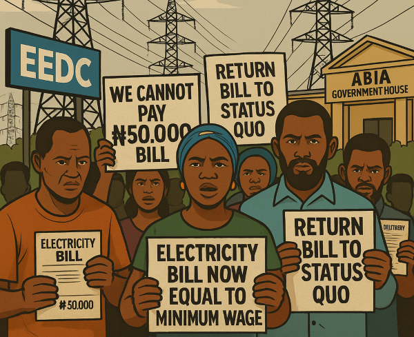 Electricity Shock: Umuahia Residents Revolt Over Soaring Electricity Bills
