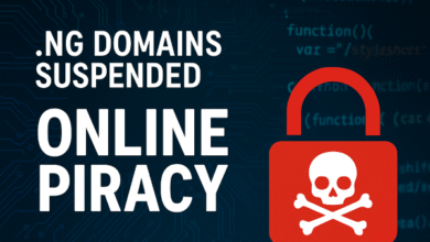NCC Suspends .NG Domains in Major Crackdown on Online Piracy as Nigeria Tightens Digital IP Enforcement 