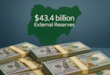 $43.4bn Reserves Lift Naira, Strengthen Investor Confidence and Nigeria’s Economic Stability