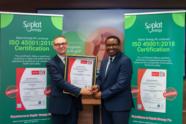 Seplat Energy Reaffirms Safety-First Culture with Global ISO Certification