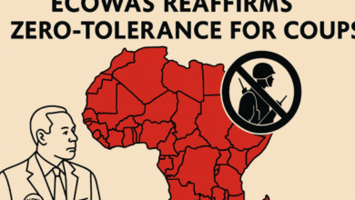 ECOWAS Reaffirms Zero-Tolerance for Coups as West Africa Faces Rising Instability