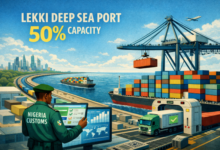 Lekki Deep Sea Port Hits 50% Capacity as Nigeria Customs Automation Accelerates Cargo Flow