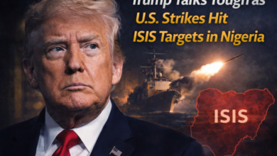 Trump Talks Tough as U.S. Strikes Hit ISIS Targets in Nigeria