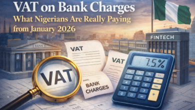 VAT on Bank Charges: What Really Changes for Nigerians from January 2026