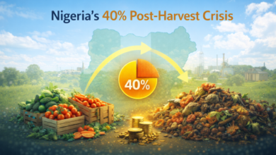 Nigeria’s 40% Post-Harvest Loss Crisis: The Hidden Driver of Food Inflation and GDP Drain