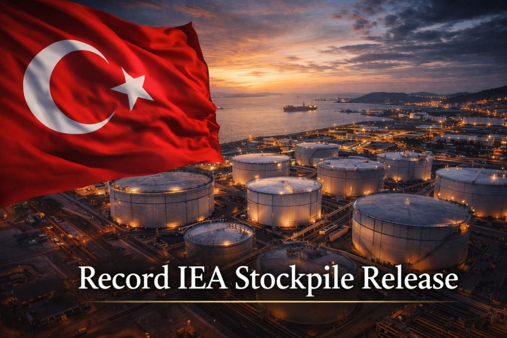 Strategic Oil Shock: Türkiye Joins Record IEA Stockpile Release to Stabilise Global Energy Markets