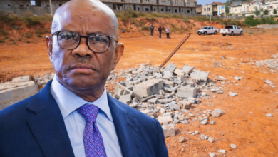 Nyesom Wike Orders Demolition of Illegal Estate Built on Green Zone in Abuja