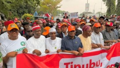 #OccupyINEC: Atiku, Obi, Kwankwaso, Amaechi lead Protest