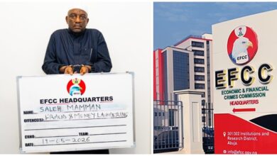 EFCC Arrests Fleeing Ex-Minister Saleh Mamman After 75-Year Sentence Over ₦33.8bn Power Projects Fraud