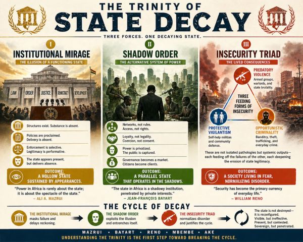 The Trinity of State Decay (II): Inside the Loop of Insecurity