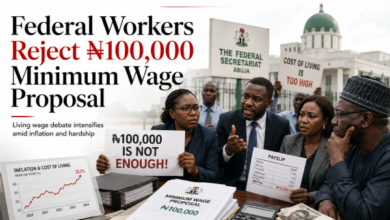Workers Reject Proposed ₦100,000 Wage, Demand Cost of Living Allowance