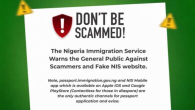NIS Raises Alarm Over Fake Websites, Fake Passports and Immigration Scams