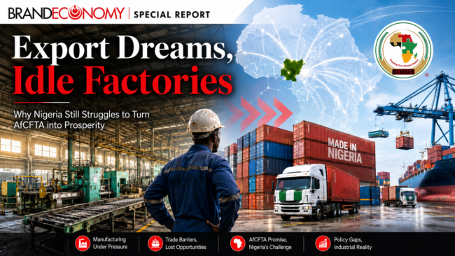 Export Dreams, Idle Factories: Why Nigeria Still Struggles to Turn AfCFTA into Prosperity