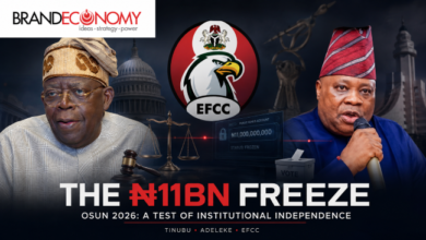 Tinubu, EFCC and the Frozen ₦11bn: The Osun Election Has Become a Test of Institutional Independence