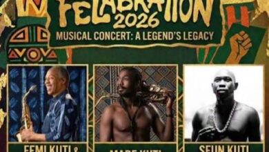 Felabration 2026: Femi Kuti, Kcee and Sean Tizzle Celebrate Fela
