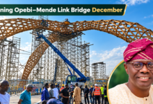 Missed Deadlines, Lagos, Sets December Opening, Opebi–Mende Link Bridge, Sanwo-Olu