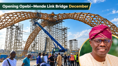 Missed Deadlines, Lagos, Sets December Opening, Opebi–Mende Link Bridge, Sanwo-Olu
