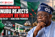 Tinubu Rejects Subsidy Return, Offers Relief with N1,350 Pump Price